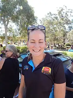 Кили Фролинг в форме «Канберра Кэпиталз»  (19 февраля 2019 года)