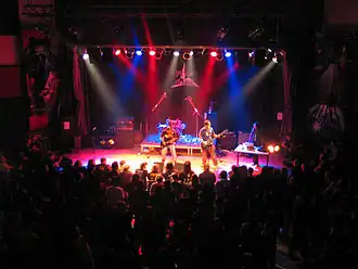 Kekal на концерте в Alter Gasometer, Цвиккау, Германия в 2004 году