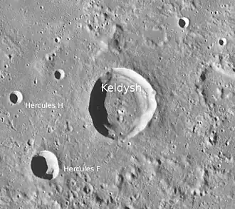 Снимок зонда Lunar Reconnaissance Orbiter