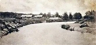 Вид на Керженский скит со стороны реки