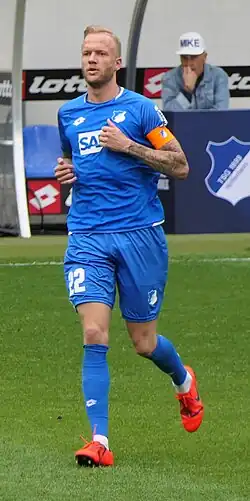 Фогт в составе «Хоффенхайма» в 2019 году