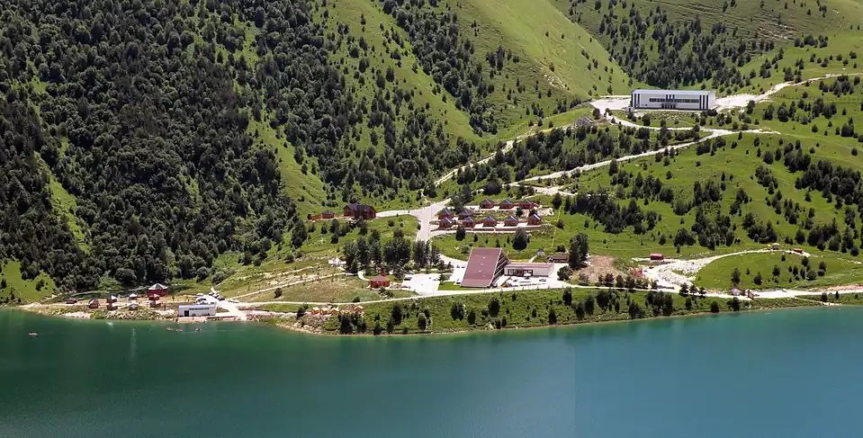 Спортивно-туристский комплекс «Кезеной-Ам», общий вид июнь 2016 г.