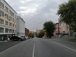 Вид улицы от пересечения с улицей Муравьёва-Амурского