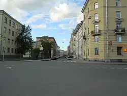 Вид от Миргородской улицы