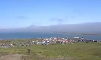 Вид на устье реки