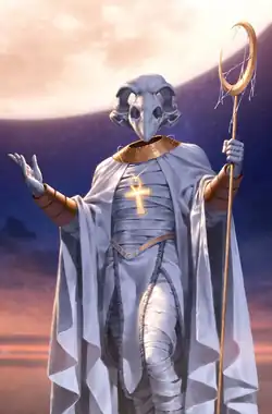 Хонсу на варианте обложки комикса Moon Knight vol. 9 #1 (июль 2021)Художник — Чон-Гын Юн.