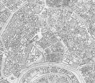 На карте Москвы