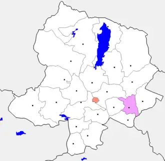 Их-Уул на карте