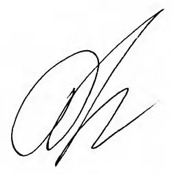 Изображение автографа
