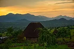 Национальный парк вечером