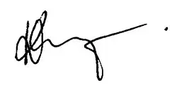 Изображение автографа