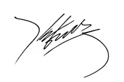 Изображение автографа