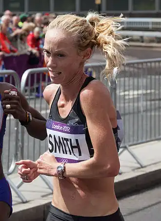 На олимпийском марафоне в Лондоне