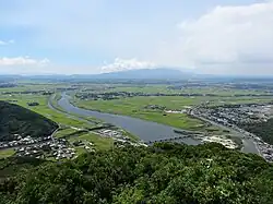 Нижнее течение реки летом 2013 года