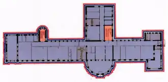 План первого этажа