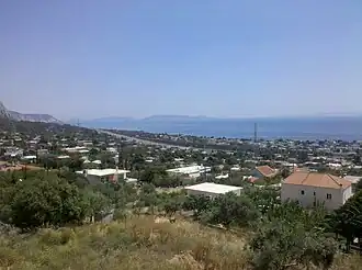 Вид на Кинету с северо-запада