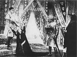 Констанция оплакивает Артура.