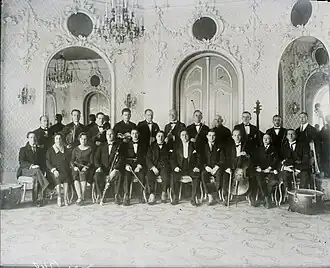 Оркестр кинотеатра «Глория Палас», 1920-е годы