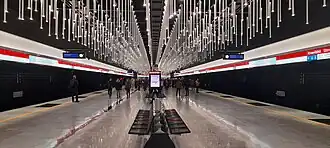 Станция Кивенлахти в день открытия