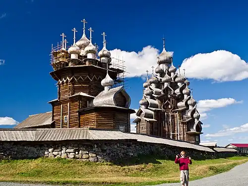 Церковь Преображения Господня на острове Кижи