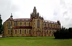 Монастырь в Кладрубах. 1710-е гг.