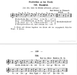 Две мелодии к песне, изданные в сборнике 1897 года