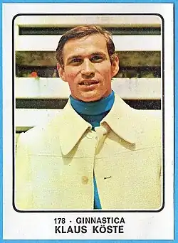 Клаус Кёсте после своего "золотого" прыжка на Олимпиаде в Мюнхене-1972