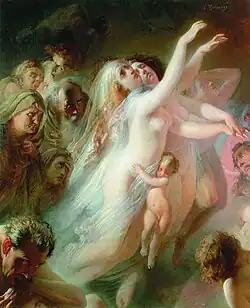 «Харон перевозит души умерших через реку Стикс», 1861 г. Музей «Новый Иерусалим»