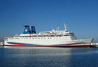 Круизное судно «Князь Владимир» у причала № 1 в Сочи 
• Roy Star (2016—2017)• Royal Iris (2004—2016)• Eloise (2004)• The Azur (1987—2004) • Azur (1975—1987) • Eagle (1971—1975)