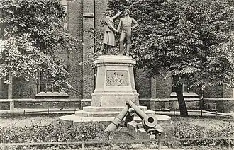 Мемориал со статуями Неттельбека и Гнейзенау в Кольберге