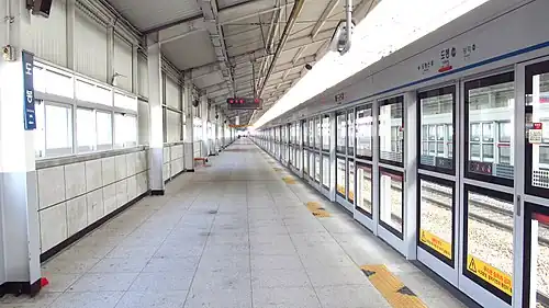 Платформа станции