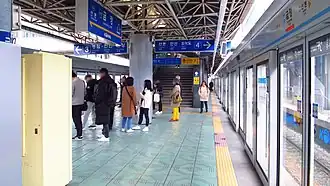 Платформы станции