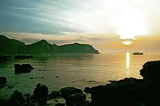 Закат на острове Хондо