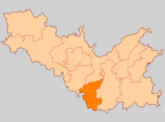 Корениченское сельское поселение на карте