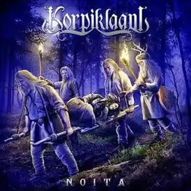 Обложка альбома Korpiklaani «Noita» (2015)