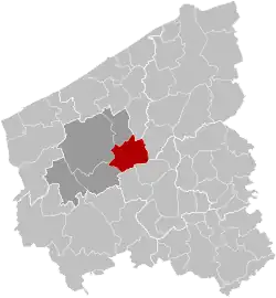 Расположение муниципалитета на карте провинции