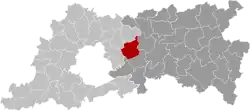 Расположение муниципалитета на карте провинции