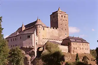 Вид на замок