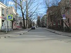 Вид на юг от Енотаевской улицы