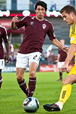 Кимура в составе «Колорадо Рэпидз» (2011 год)