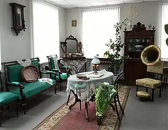 Экспозиция Окуловского районного краеведческого музея им. Н. Н. Миклухо-Маклая