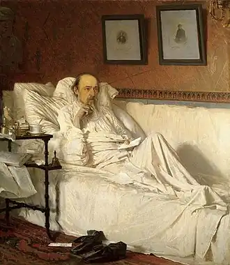 Николай Некрасов в период «Последних песен». 1877–1878