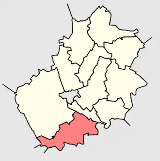 Краснолиповское сельское поселение на карте