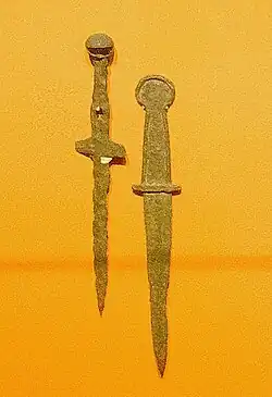 Таштыкские кинжалы, Минусинский краеведческий музей