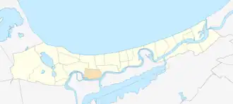 Крастциемс на карте Юрмалы