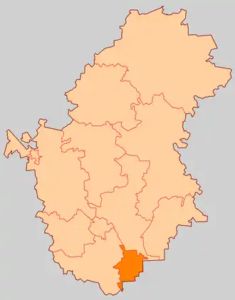 Крючковское сельское поселение на карте