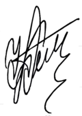Изображение автографа