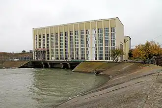 Здание Кубанской ГЭС-3