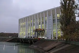 Здание Кубанской ГЭС-4