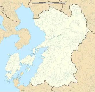 Сагара на карте